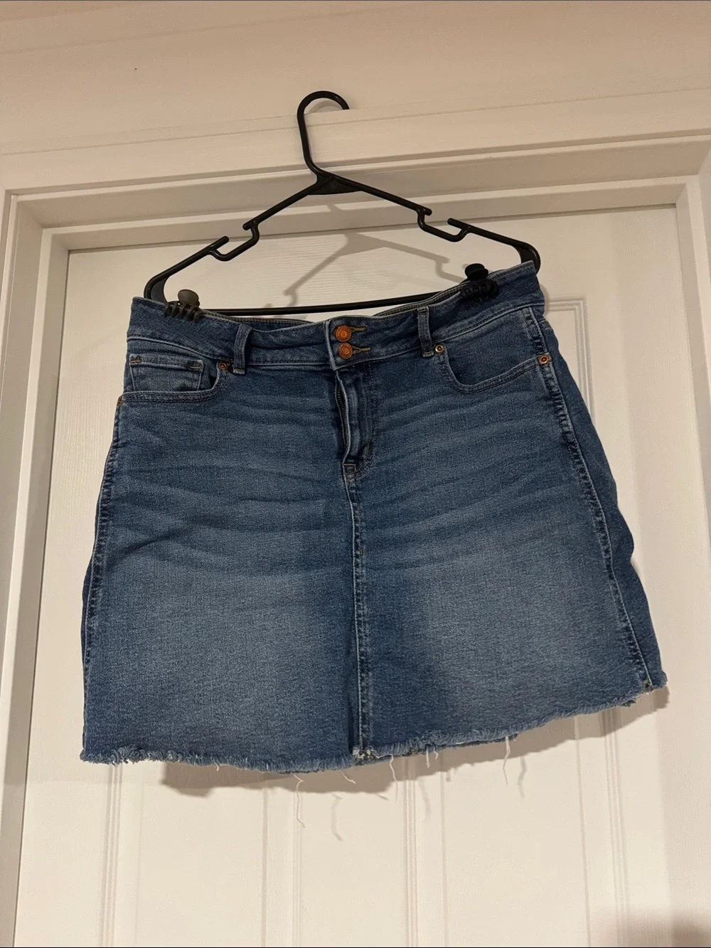 Classic Blue Denim Skirt